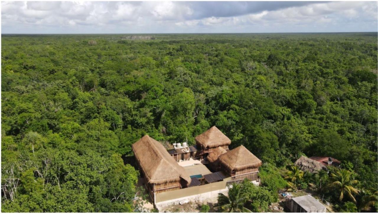 Jungla Y Estrellas Cobá Buitenkant foto